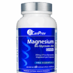 CanPrev – Pure Magnesium Bis-Glycinate 200mg (Gentle) | 240 v-caps