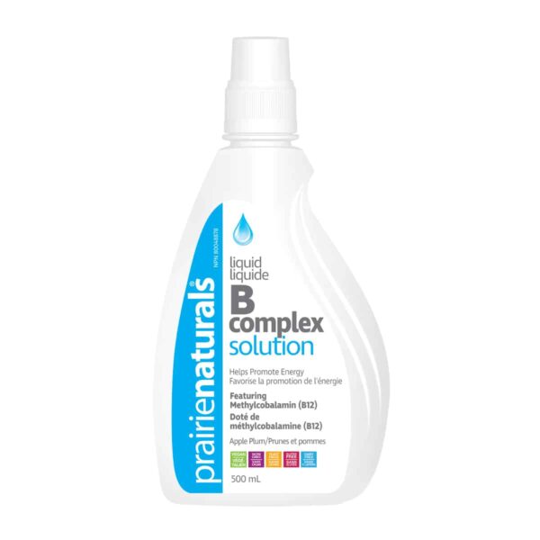 Prairie Naturals Liquid B Complex Solution – 500ml